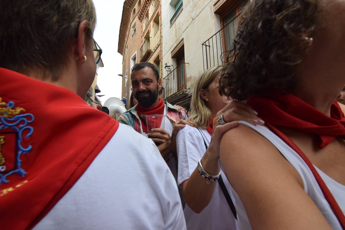 Ambient en las calles de la ciudad tras el disparo del cohete