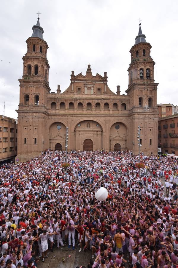 Así vivieron los más jóvenes el inicio de las fiestas alfareñas