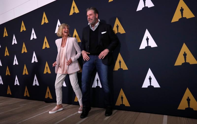 Fotos: John Travolta y Olivia Newton-John protagonizan el reencuentro de &#039;Grease&#039;