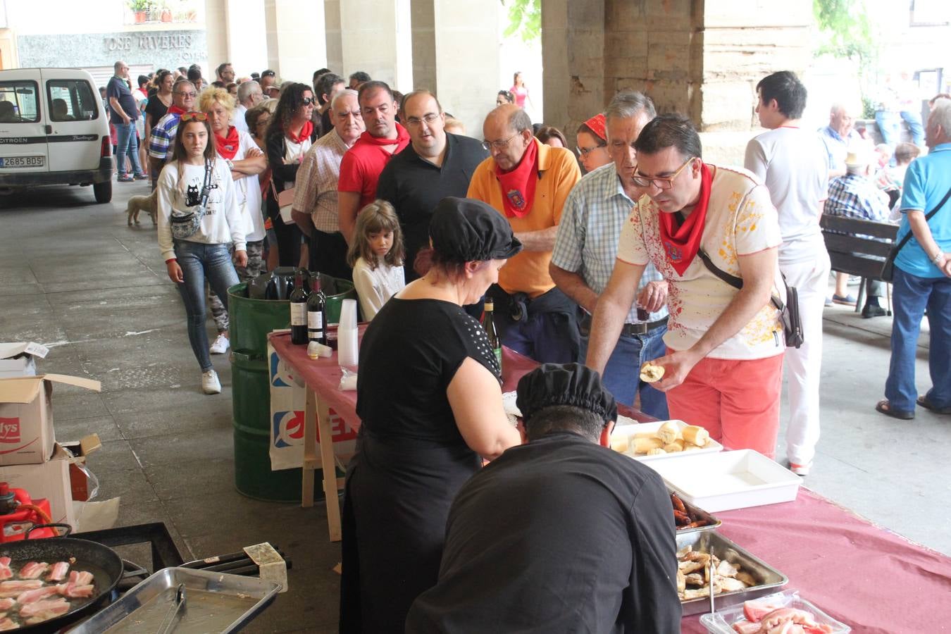 Este viernes ha sido el día dedicados a los mayores en las fiestas patronales de Alfaro