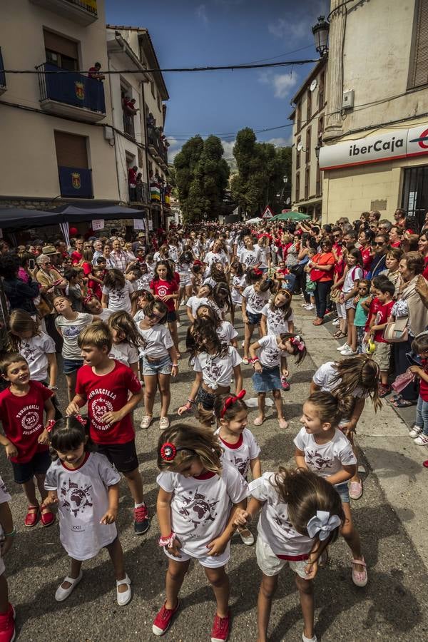 Las imágenes de la jornada solidaria en Torrecilla en Cameros