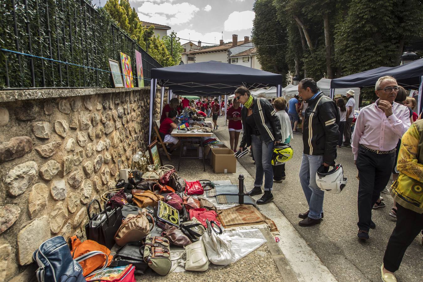 Las imágenes de la jornada solidaria en Torrecilla en Cameros