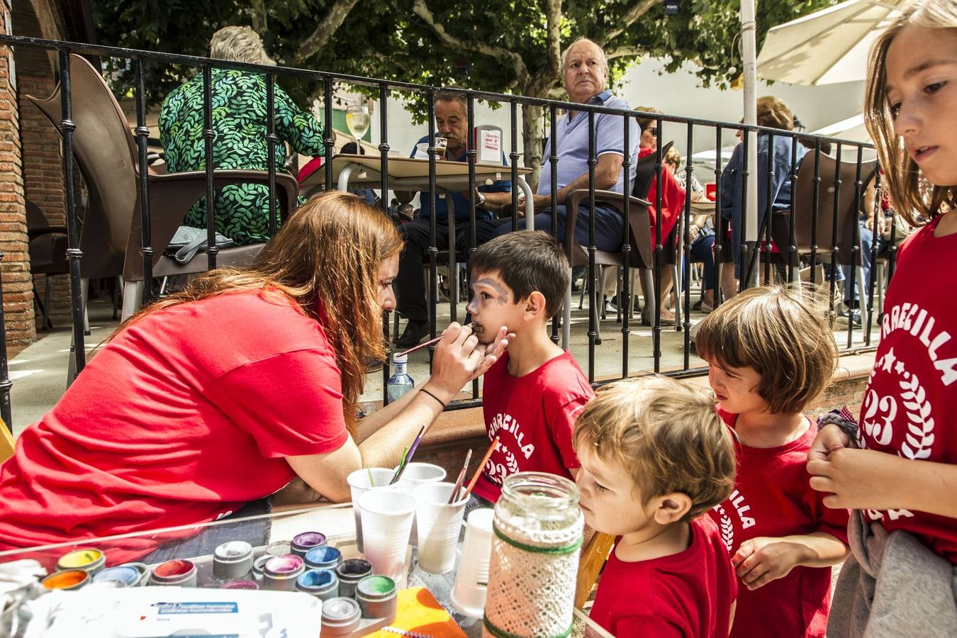 Las imágenes de la jornada solidaria en Torrecilla en Cameros