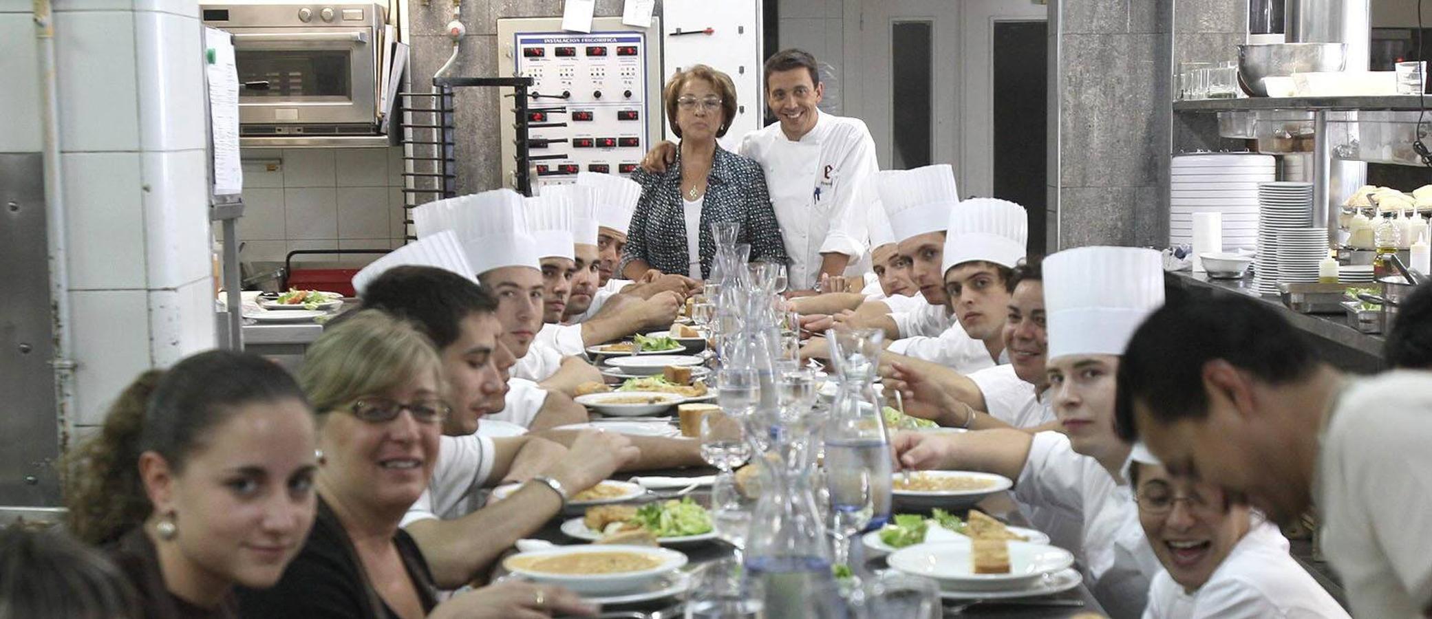 Imágenes de la vida de la gran dama de la cocina riojana, fallecida este 19 de agosto