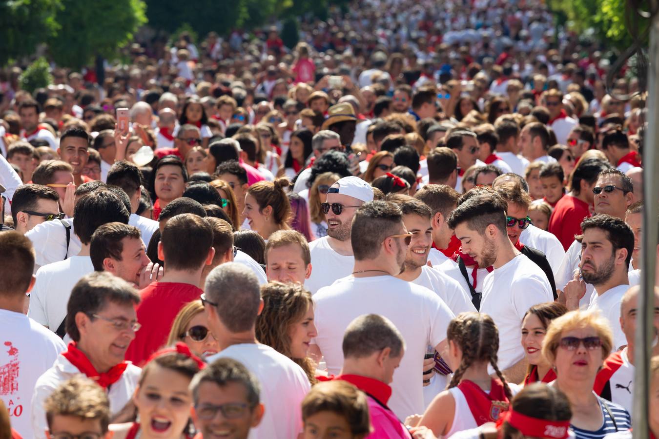 Las imágenes del comienzo de las fiestas de Calahorra 2018