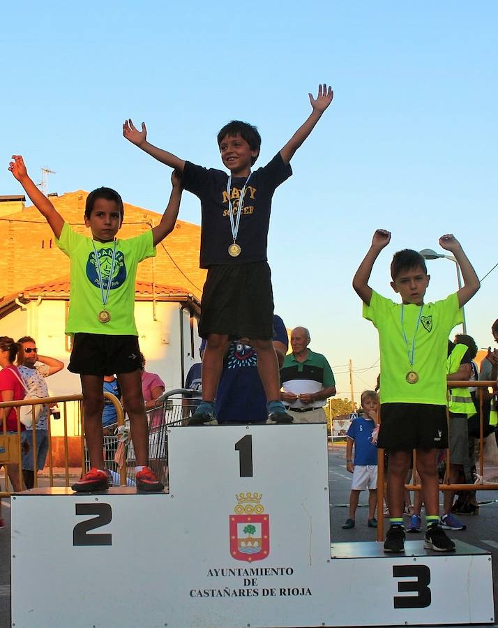 Alberto Moral y Arantxa Ruiz fueron los más rápidos en el Cross de Castañares en una tarde sofocante para el atletismo.