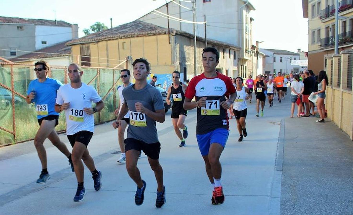 Alberto Moral y Arantxa Ruiz fueron los más rápidos en el Cross de Castañares en una tarde sofocante para el atletismo.