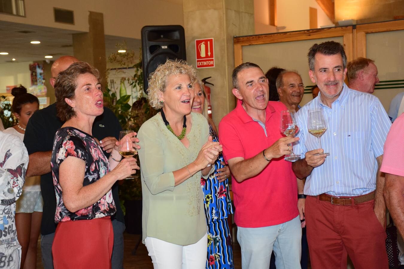 Entrega de premios a los ganadores del Torneo Viña Ijalba, de la Liga de Golf Vino de lomejordelvinoderioja.com.