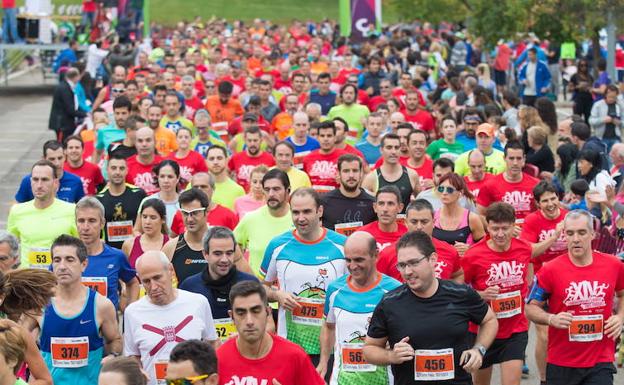 Salida de la carrera 'Tres Parques' del año pasado. 