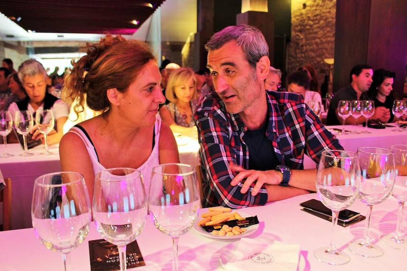 El cantautor protagoniza el acto 'Convesación en torno al vino' enmarcado en torno a los actos de la programaciónde 'El Rioja y los 5 sentidos'