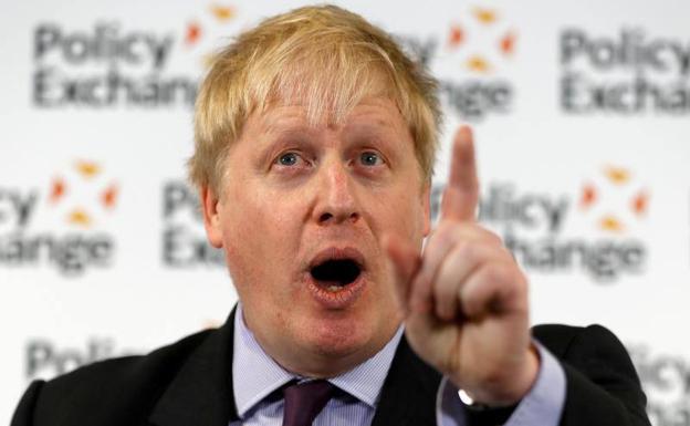 El exministro de Exterior Boris Johnson es uno de los más críticos con el plan de May.
