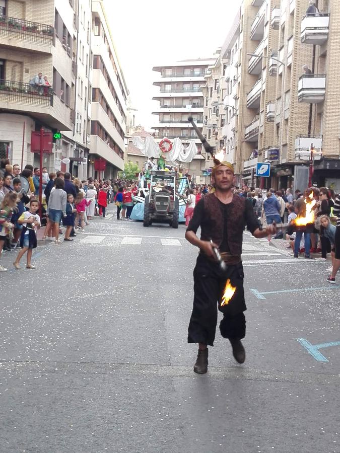 Fotos: Desfile de carrozas en Haro