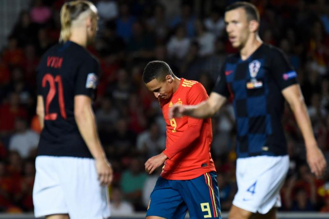 Fotos: El España-Croacia, en imágenes