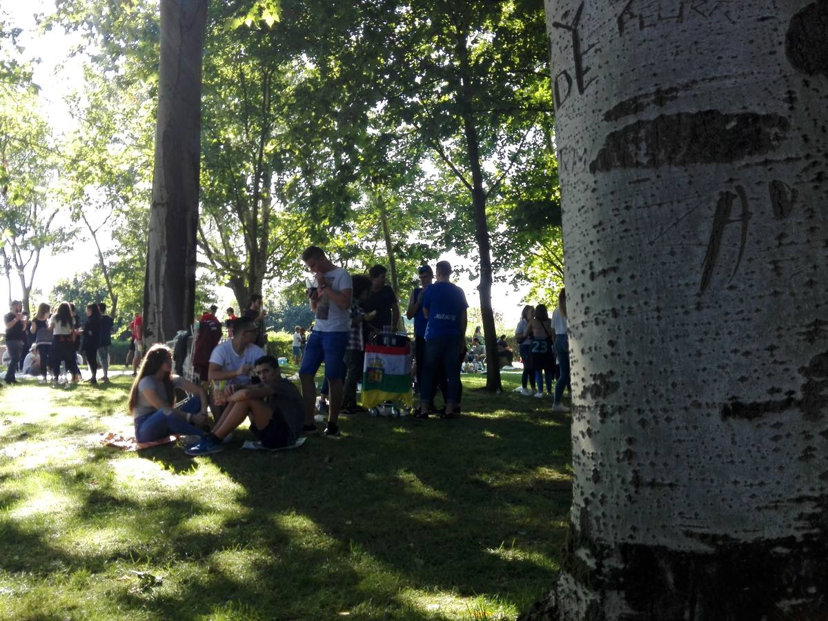 Cientos de jarreros culminan las fiestas de la vega con un recital de jolgorio