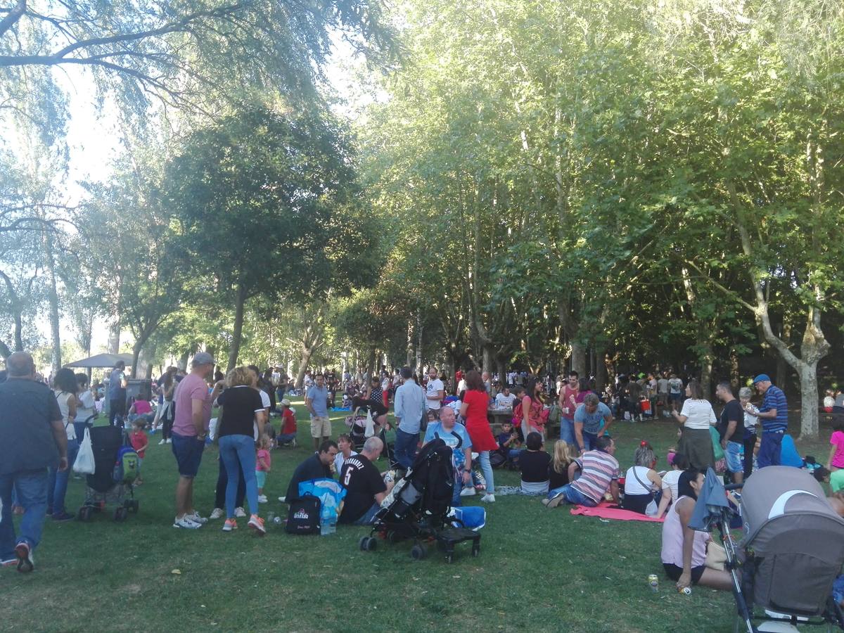 Cientos de jarreros culminan las fiestas de la vega con un recital de jolgorio