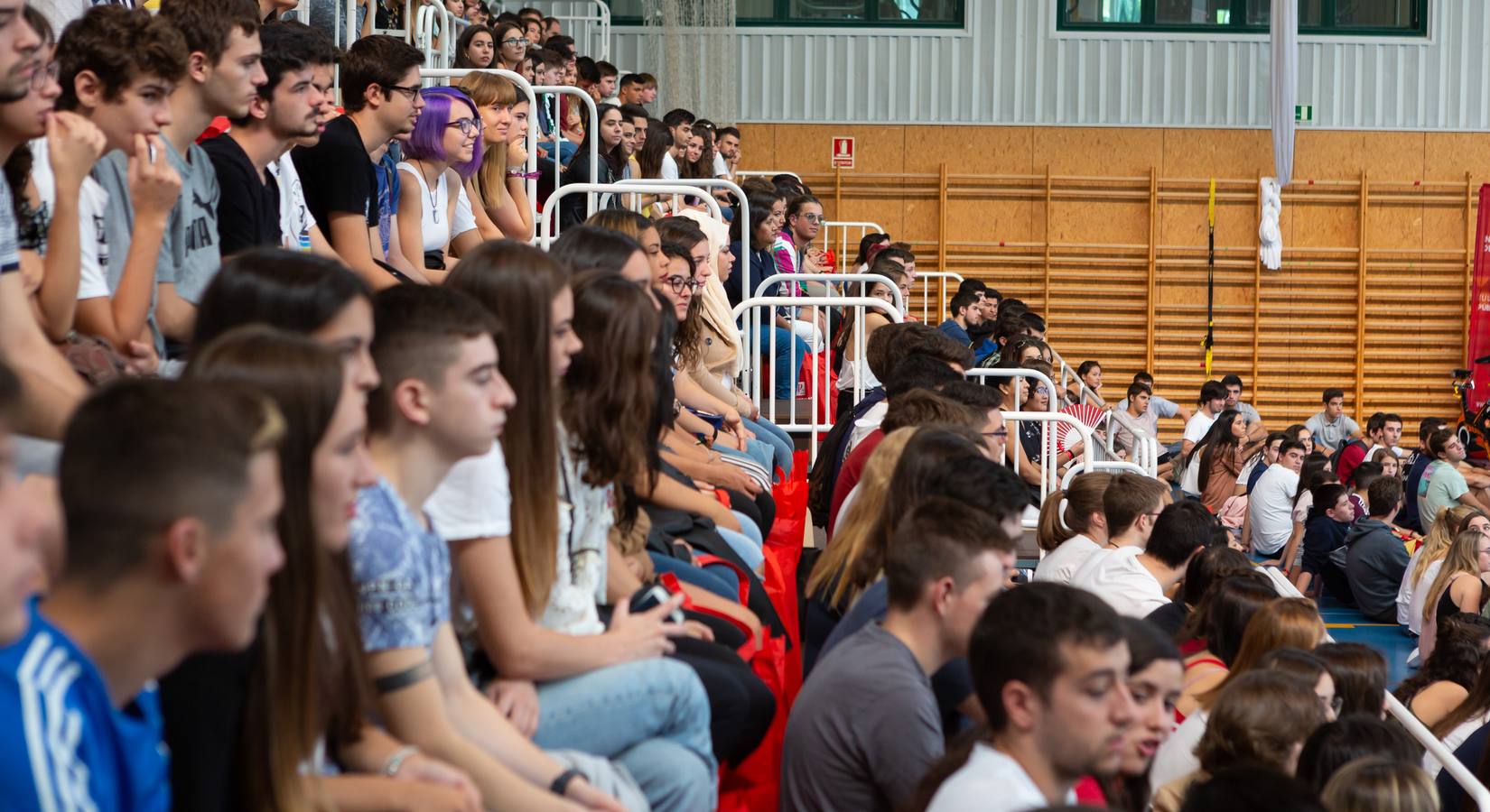 Fotos: La Universidad de La Rioja da la bienvenida a los nuevos estudiantes del curso 2018-2019