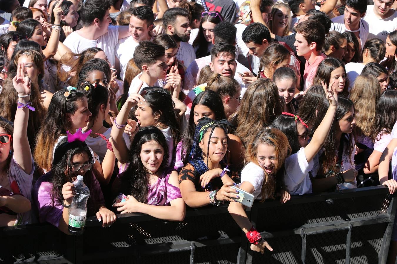 Las imágenes del fiestón en la Plaza del Ayuntamiento