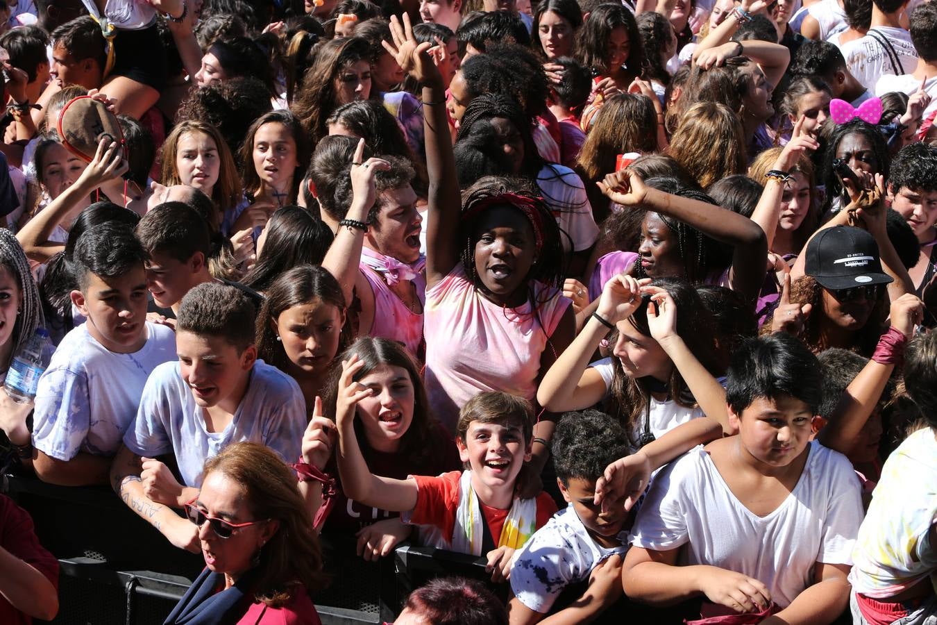 Las imágenes del fiestón en la Plaza del Ayuntamiento