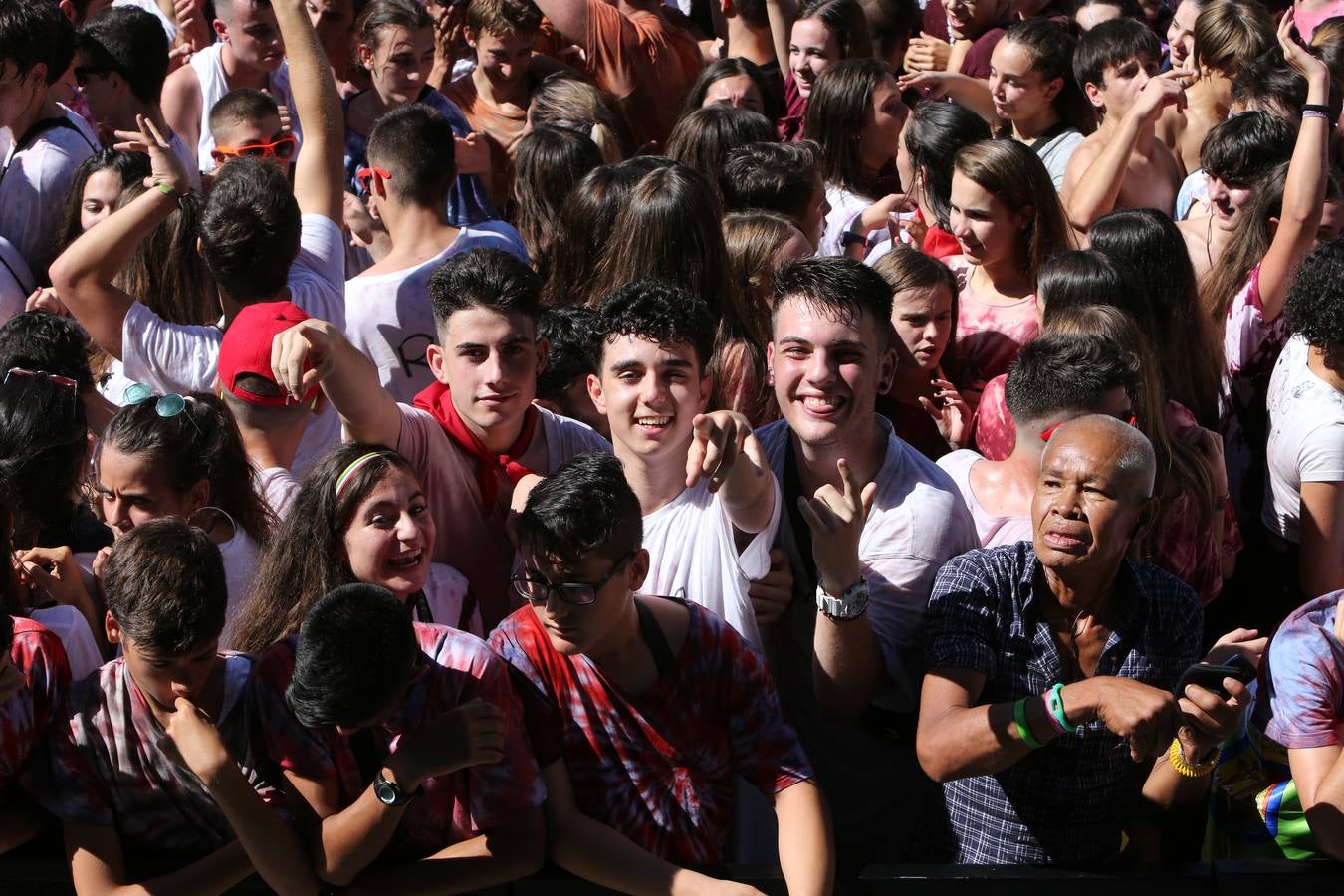 Las imágenes del fiestón en la Plaza del Ayuntamiento