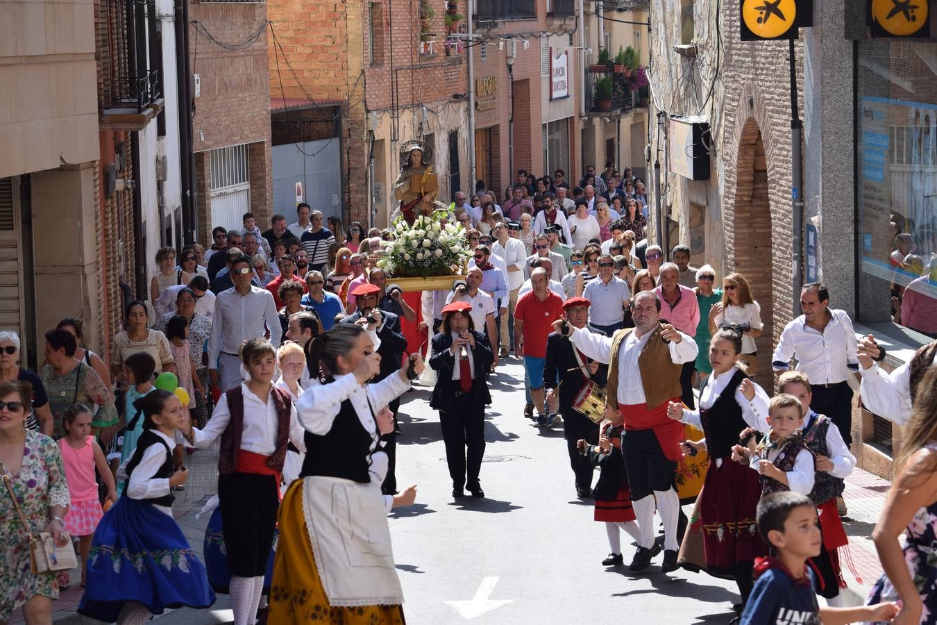 La localidad vive sus fiestas patronales.