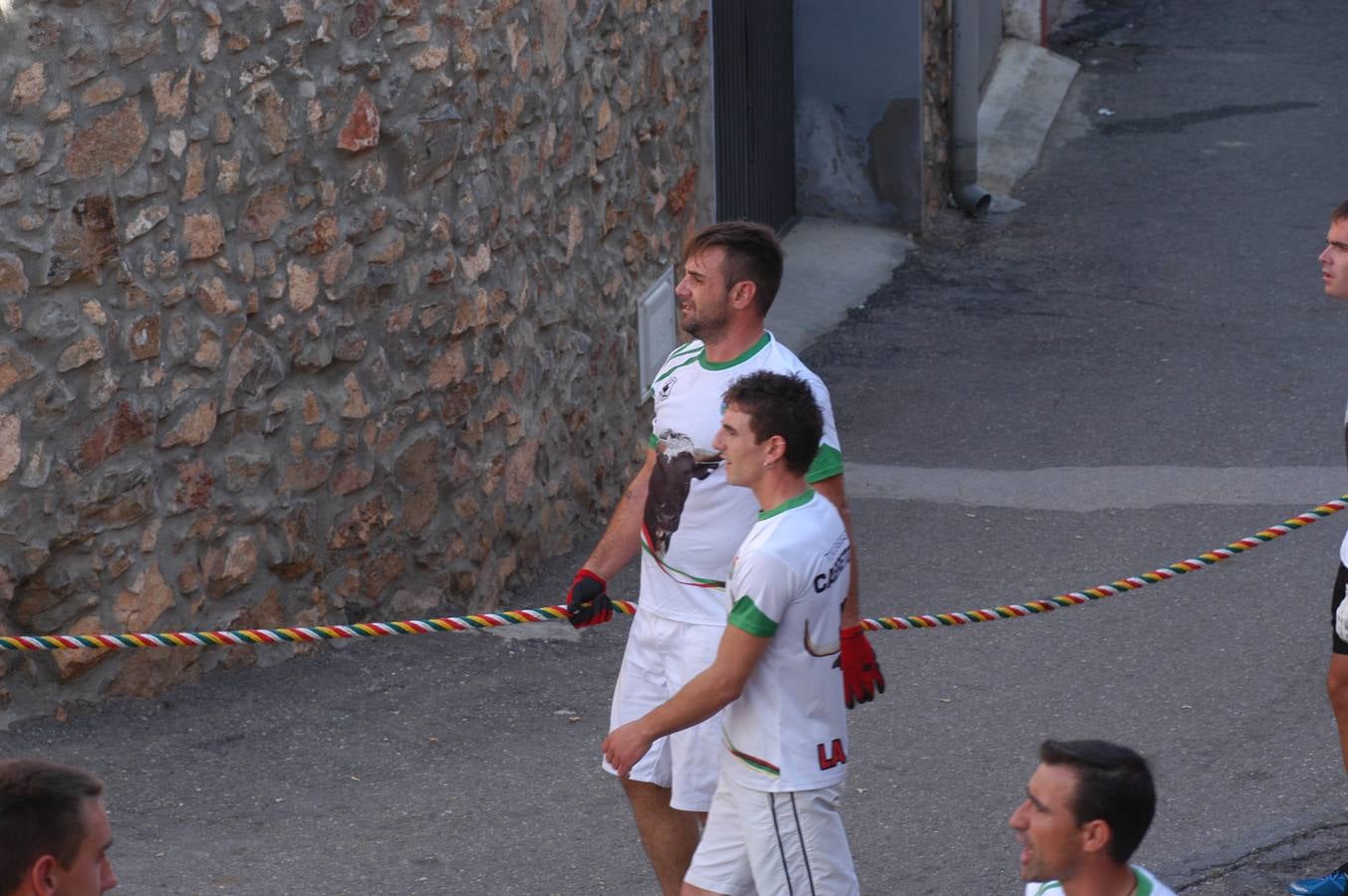 Fotos: Toros ensogados en Cabretón