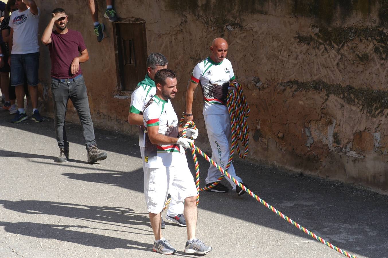 Fotos: Toros ensogados en Cabretón