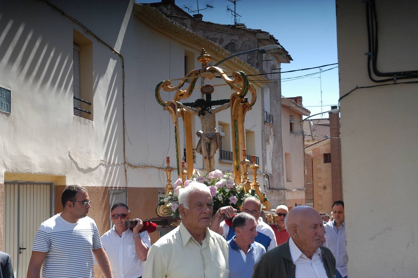 Fotos: Procesion Cristo de los Buenos Temporales en el Villar de Arnedo