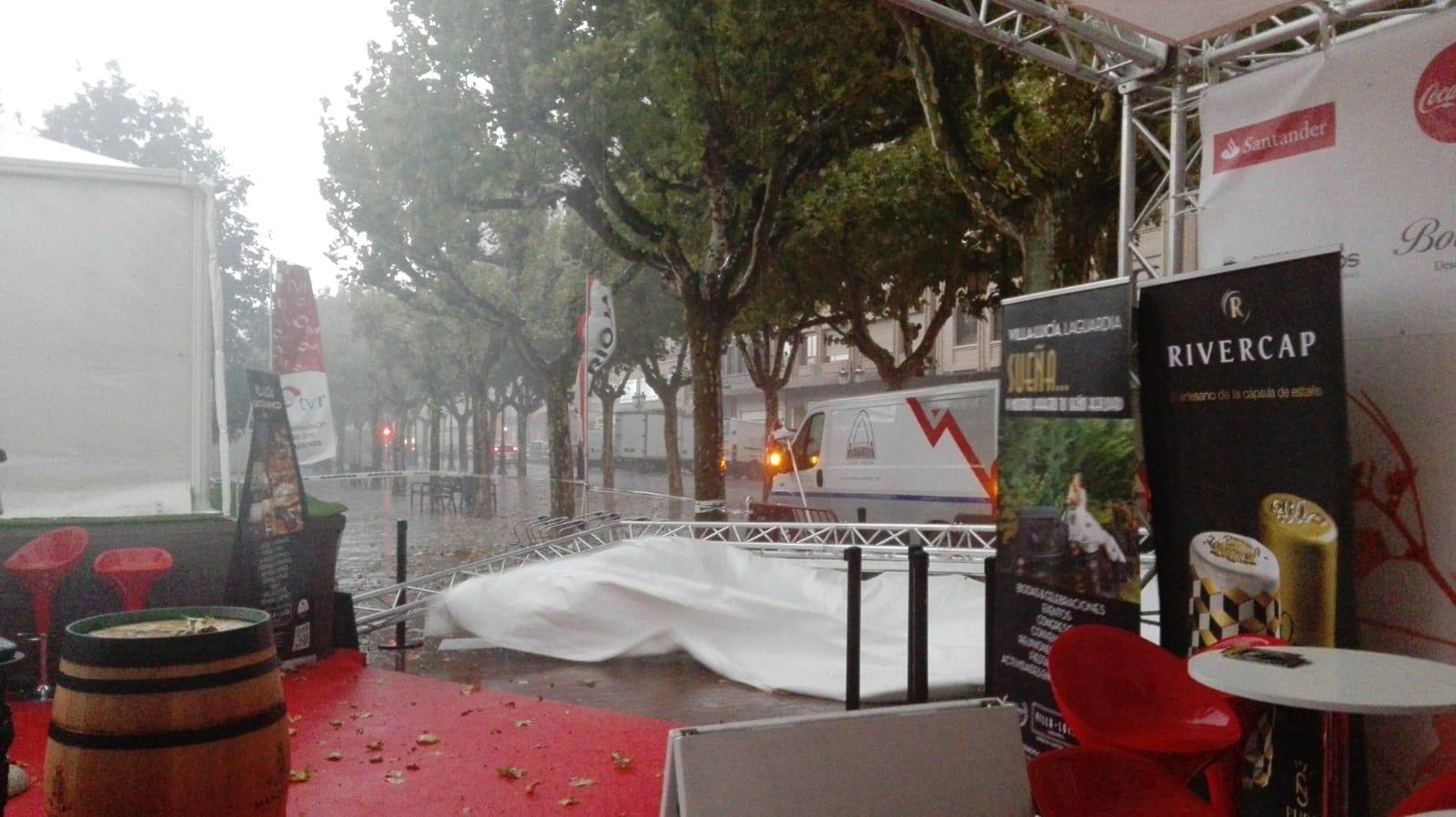 Fotos: Barro, ramas rotas y árboles caídos, las consecuencias de la tormenta
