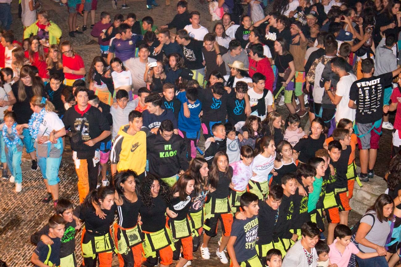 Fotos: Disparo del cohete de las fiestas de Gracias y de San Jerónimo Hermosilla en Santo Domingo