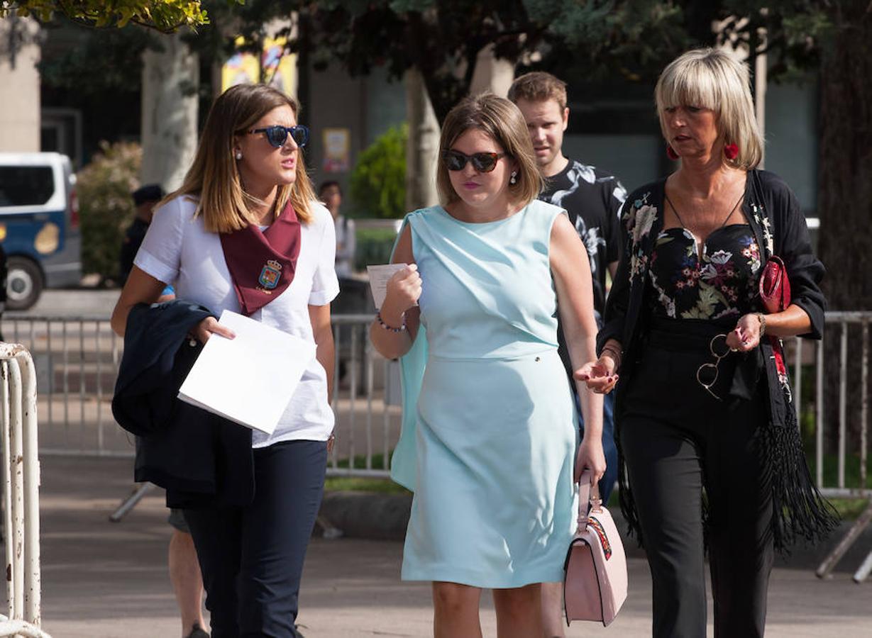 Dïa de San Mateo. Día grande en la ciudad con la ofrenda del primer mosto. El pisado y la posterior ofrenda del primer caldo a la virgen de Valvanera ocupó la mañana más institucional en El Espolón.