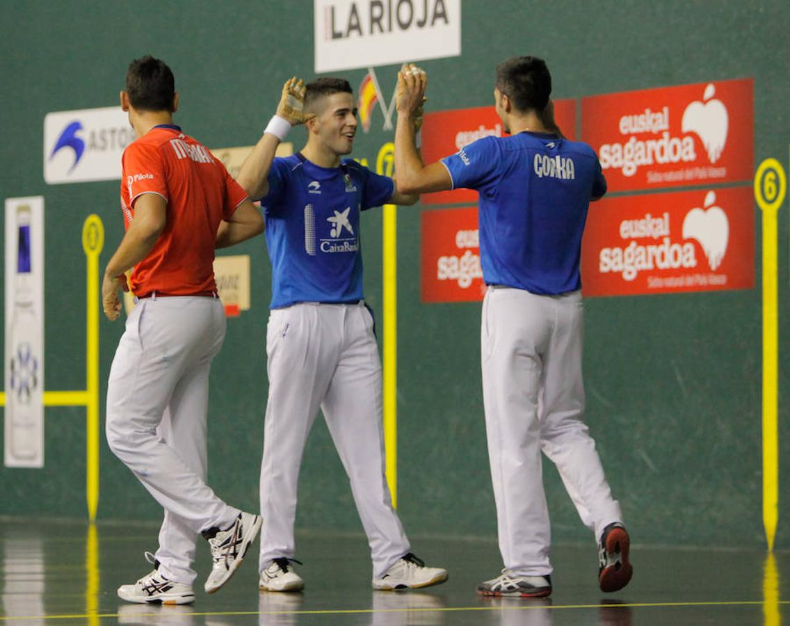 Altuna y Aretxabaleta se apuntan a la fiesta de la final del domingo donde competirán contra Ezkurdia e Imaz por el título de San Mateo