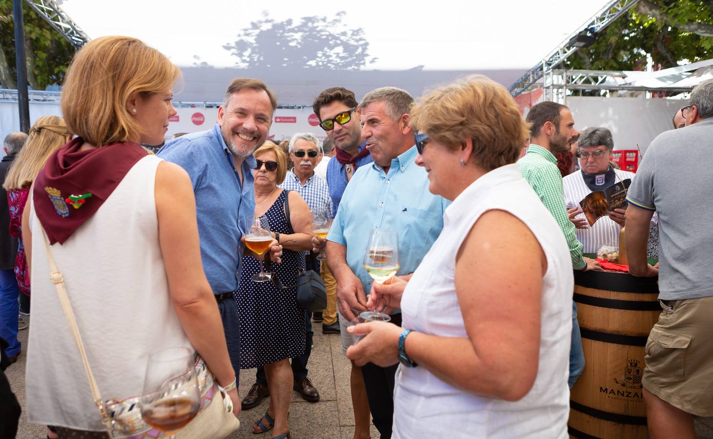 El tiempo ha vuelto a acompañar en una jornada en la que se ha vuelto a vivir la alegría de las fiestas, pese a la ya cercana despedida de los Sanmateos