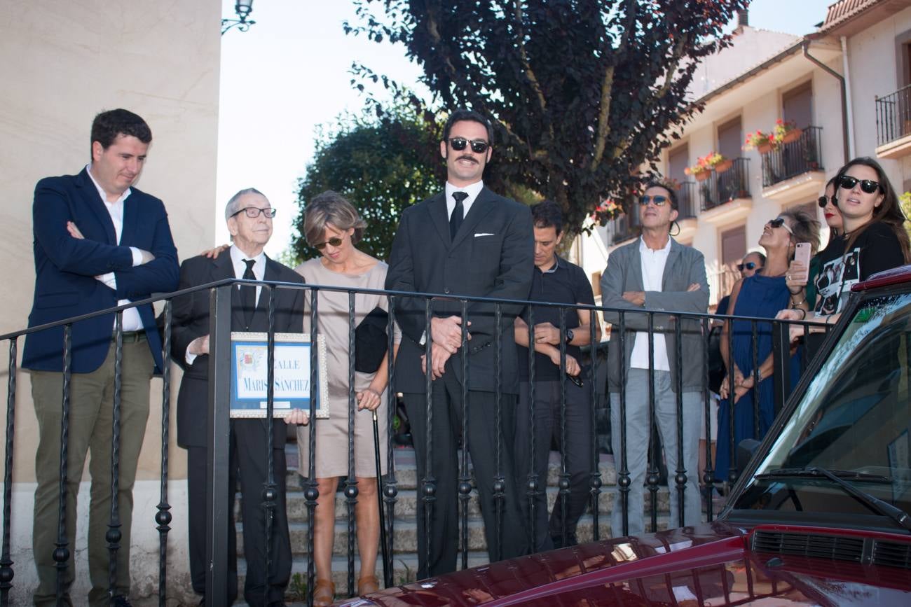 Acto de inauguración de las calles que Ezcaray ha dedicado a Marisa Sánchez, Víctor Monge y Cristóbal Zamudio, e inicio de las fiestas de Nuestra Señora de Allende y Gracias.