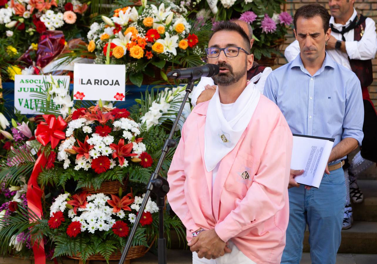 Fotos: Ofrenda floral a la virgen de Valvanera