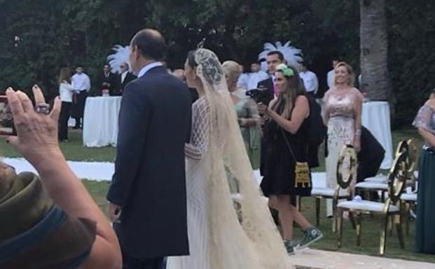 Así ha sido la boda de la hija de Félix Revuelta