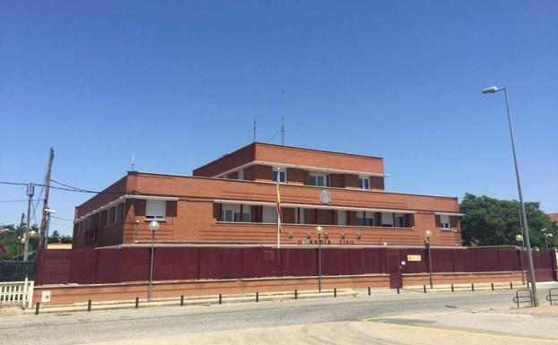 Cuartel de la Guardia Civil en Casalarreina, uno de los amenazados de cierre