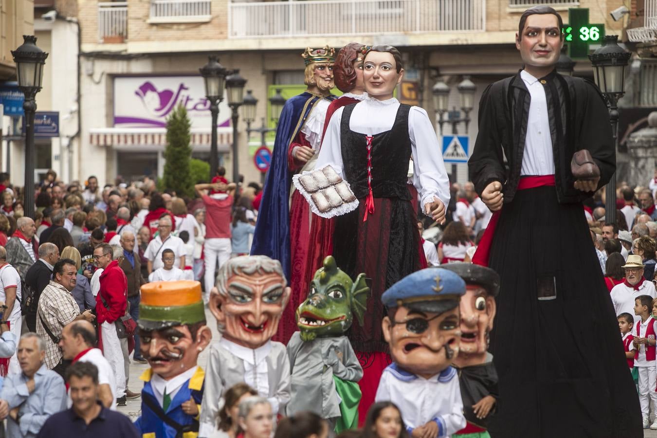 Las imágenes del inicio de las fiestas de Arnedo