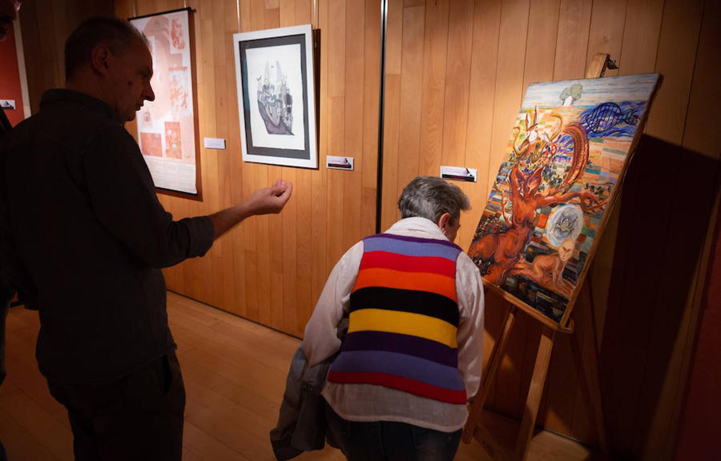 Exposición en la Fundación Caja Rioja La Merced sobre el mundo de Pinocho. Varios artistas recrean su visión sobre el mito del niño que encontró el latido a partir de un trozo de madera tallado por Gepetto.