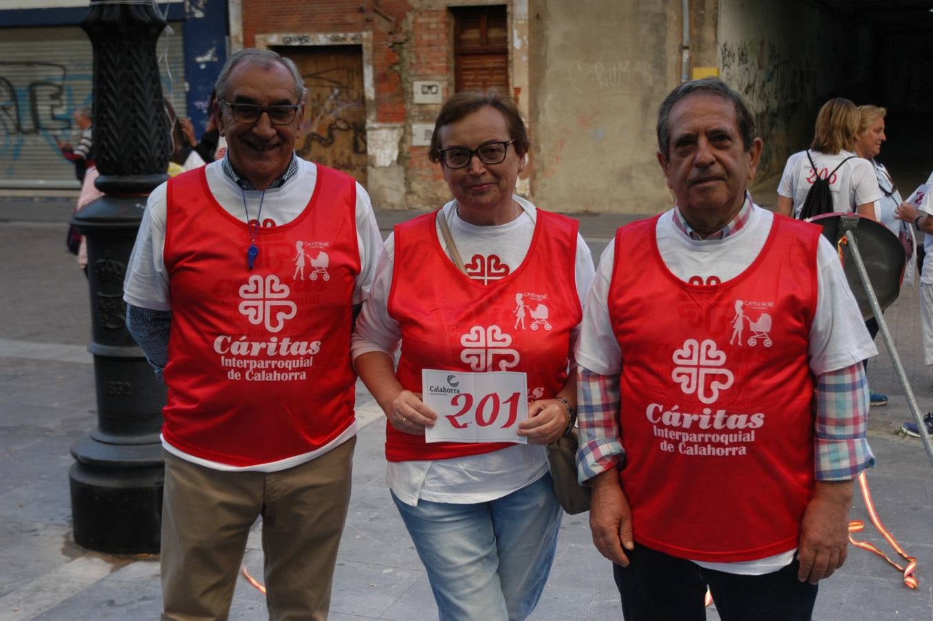 Los calagurritanos se echaron a la calle por una buena causa