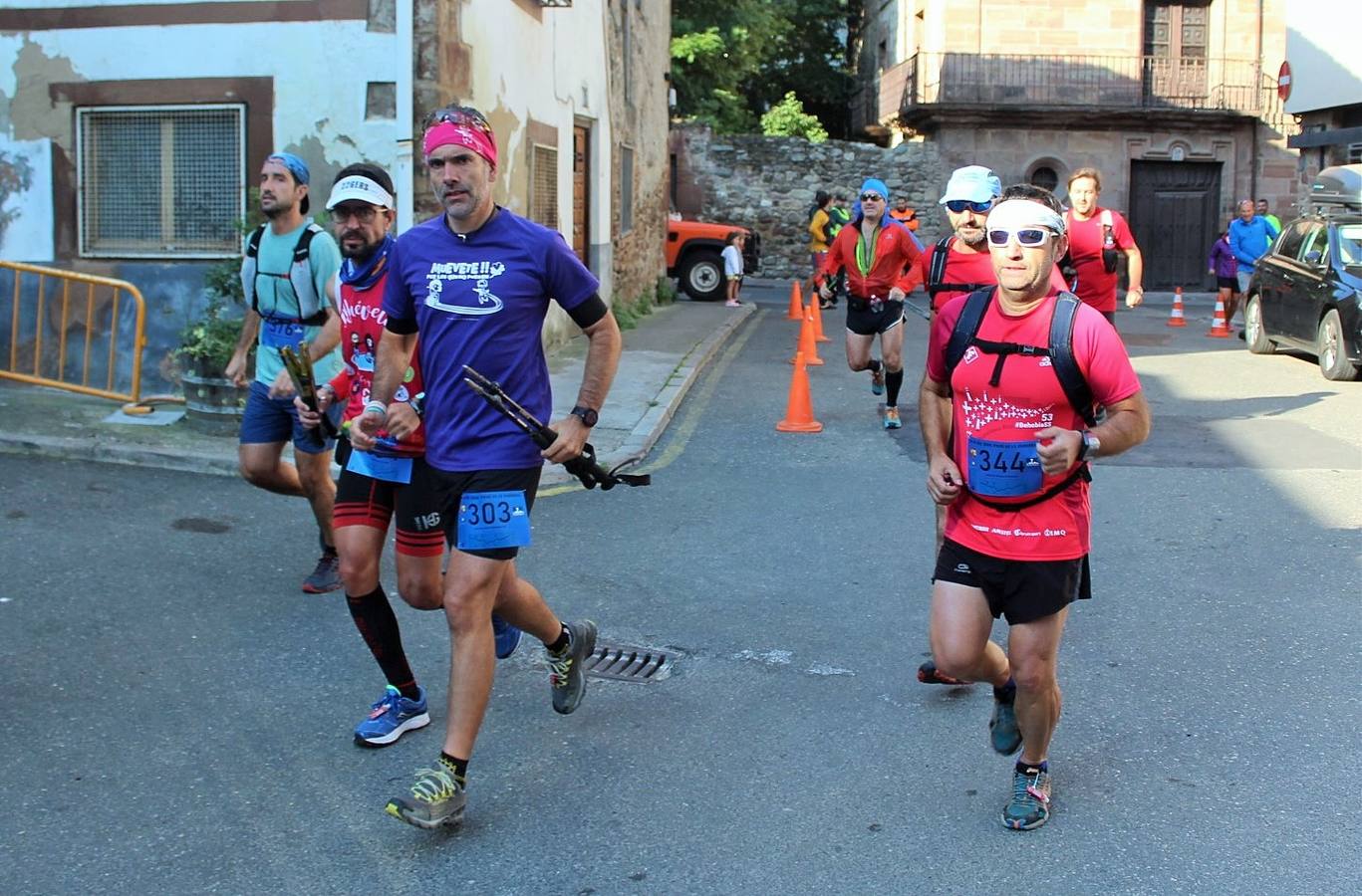 Lozano vence al riojano Herce al sprint en la prueba reina, tras 45 kilómetros y 3.000 metros de desnivel