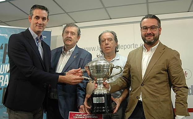 Presentación de la final de la Supercopa que se va a celebrar el domingo en Logroño. 