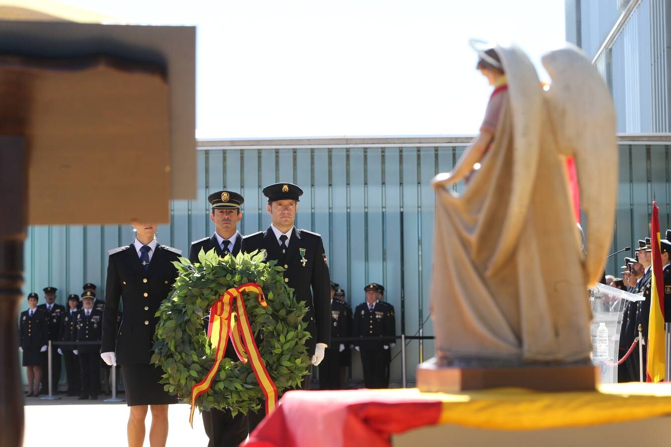 Pérez Sáenz ha presidido los actos conmemorativos del Día de los Ángeles Custodios.