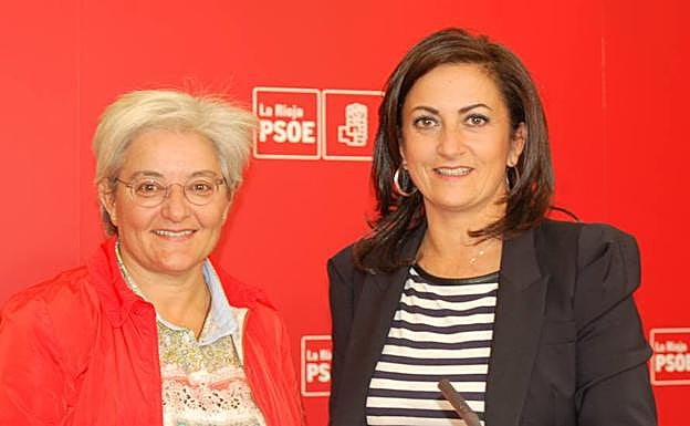 María José López y Concha Andreu. 