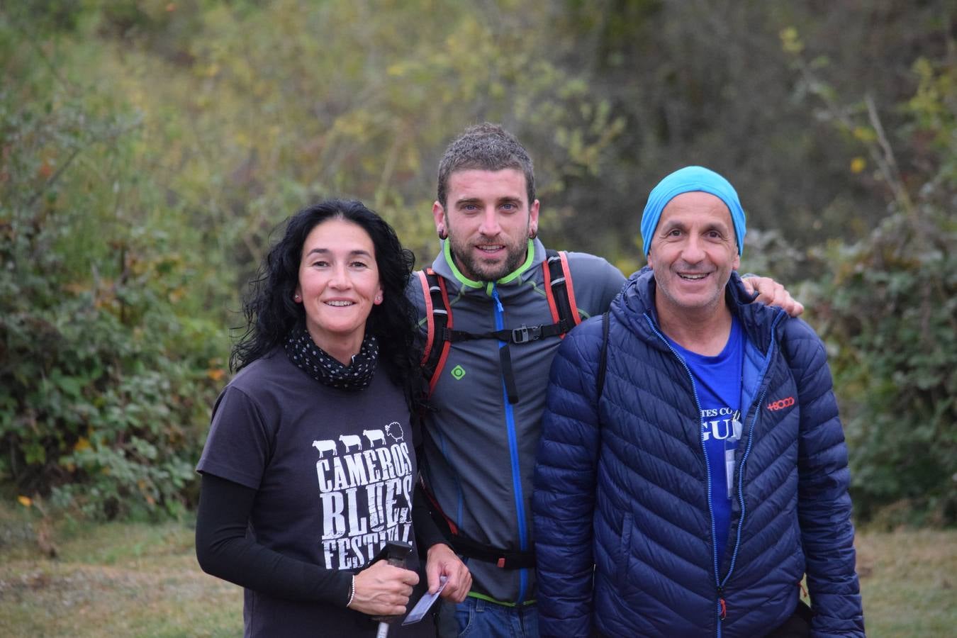 Cerca de 450 valientes tomaron la salida de la Marcha Hoyos de Iregua en Villoslada de Cameros