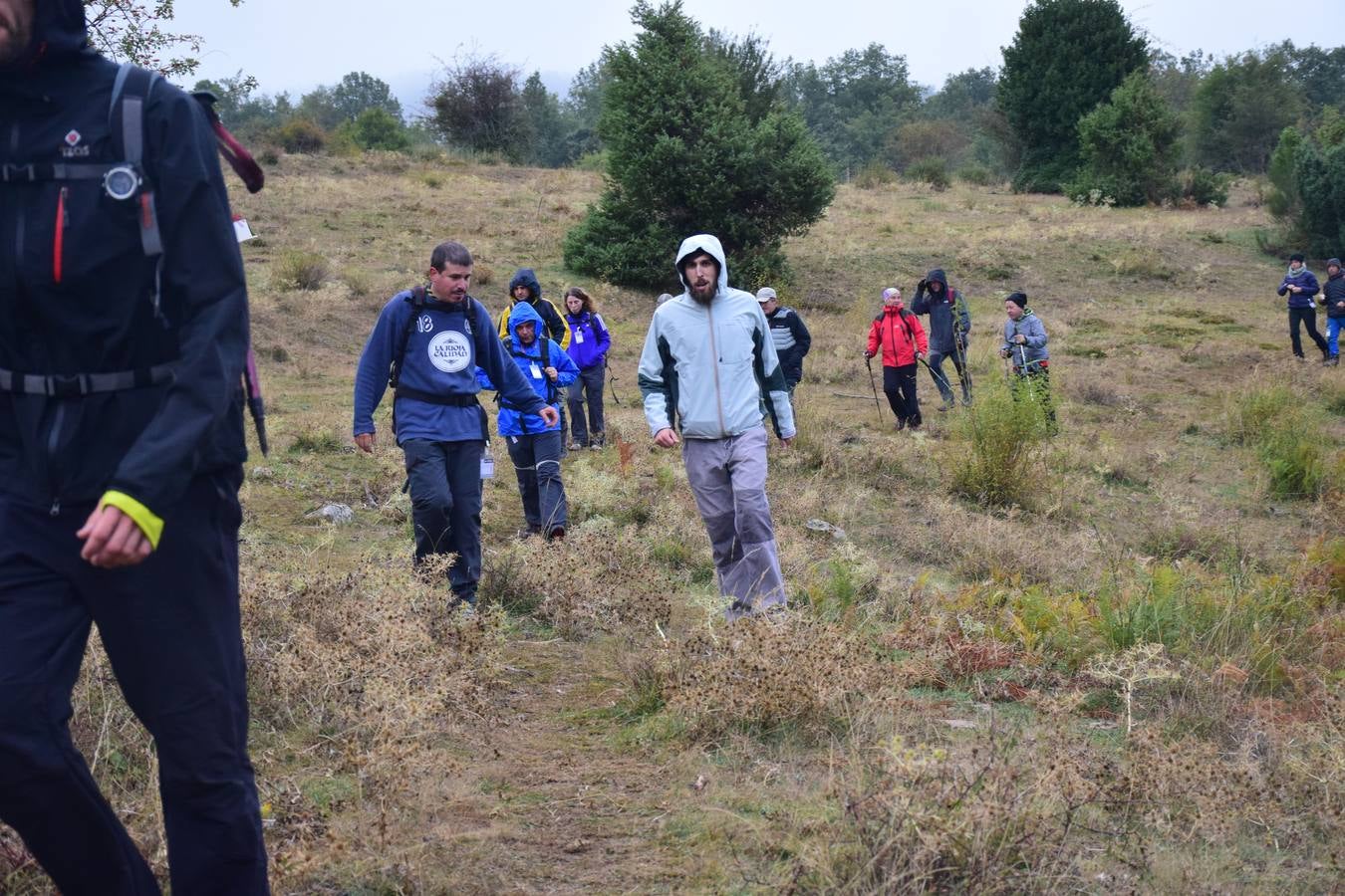 Cerca de 450 valientes tomaron la salida de la Marcha Hoyos de Iregua en Villoslada de Cameros