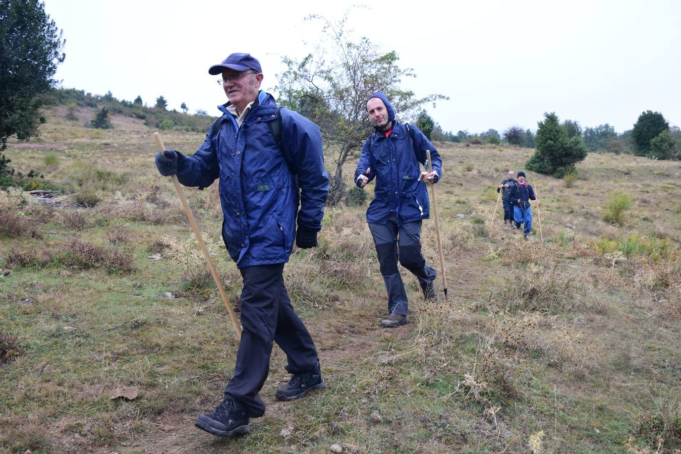 Cerca de 450 valientes tomaron la salida de la Marcha Hoyos de Iregua en Villoslada de Cameros