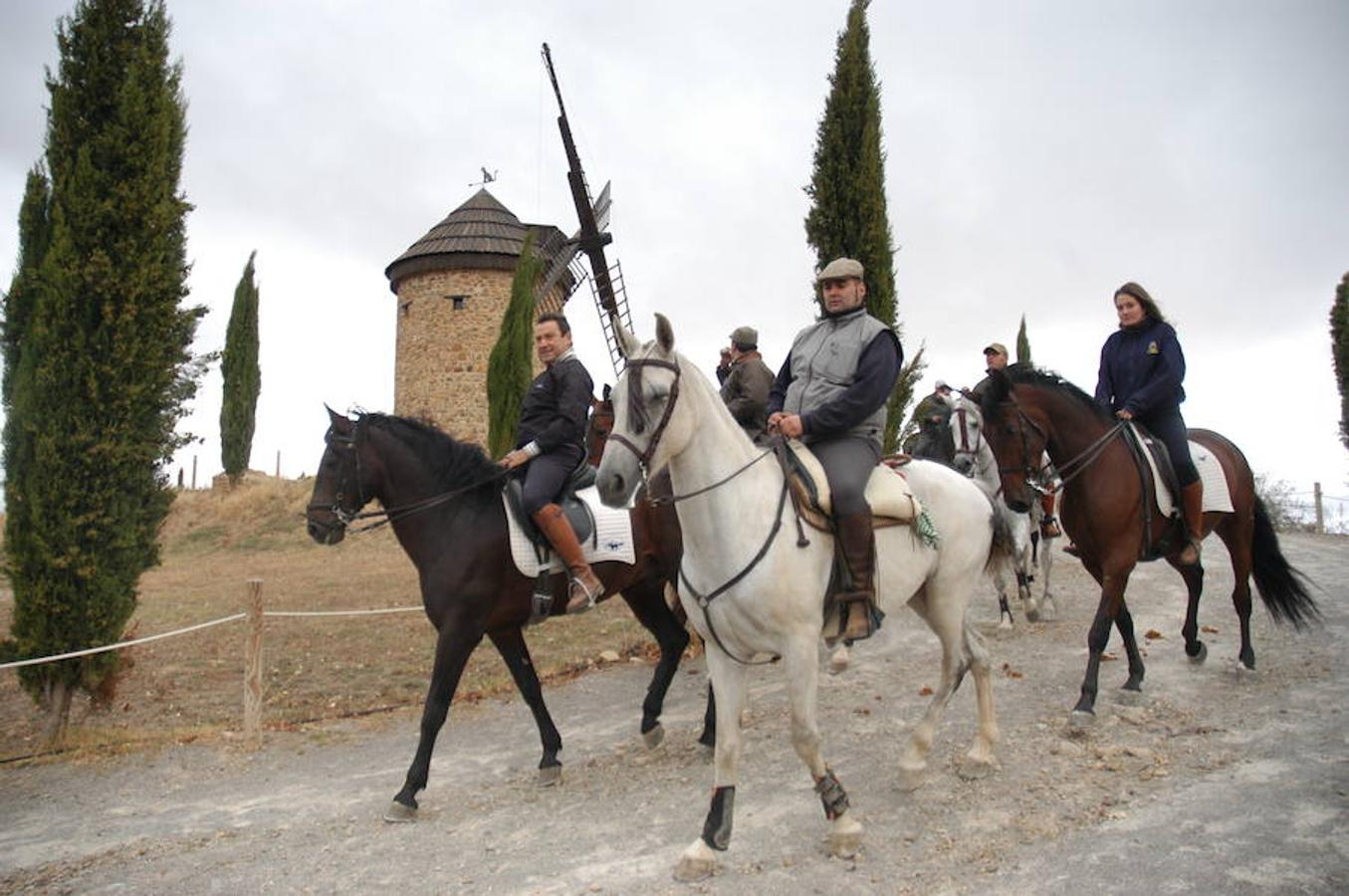 Imágenes correspondientes a la VII ruta ecuestre de Ocón celebrada el pasado domingo.