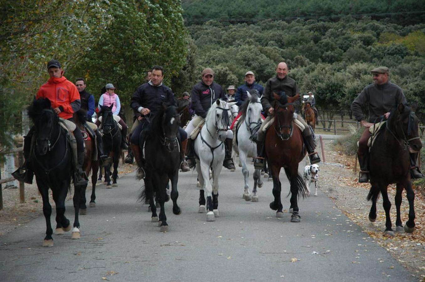 Imágenes correspondientes a la VII ruta ecuestre de Ocón celebrada el pasado domingo.