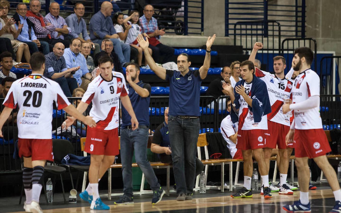 Empujados por el talento de Eduardo Cadarso el equipo riojano aplasta al Alcobendas 41-26 y asalta la segunda plaza de la Liga Asobal