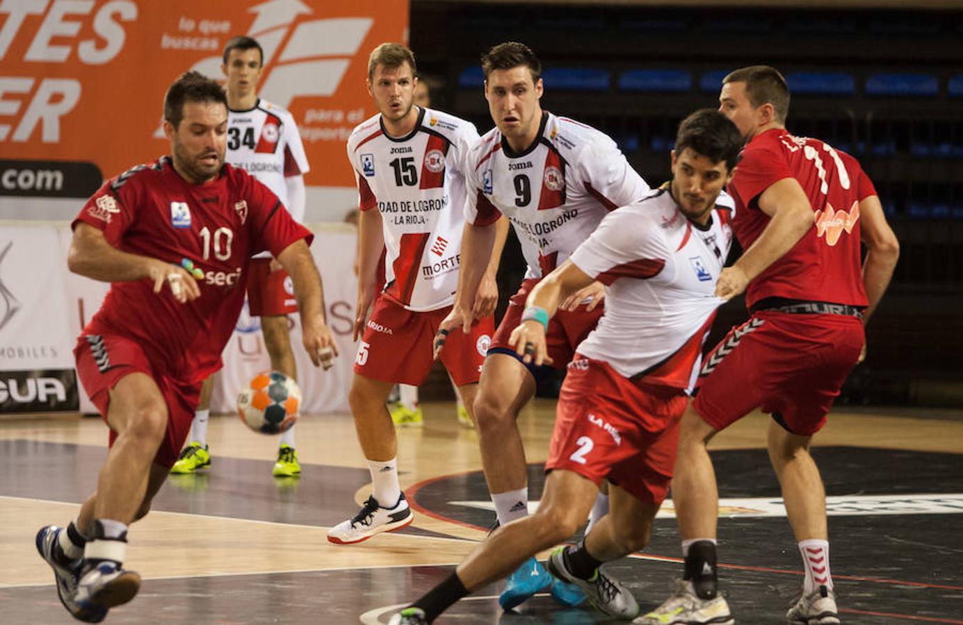 Empujados por el talento de Eduardo Cadarso el equipo riojano aplasta al Alcobendas 41-26 y asalta la segunda plaza de la Liga Asobal